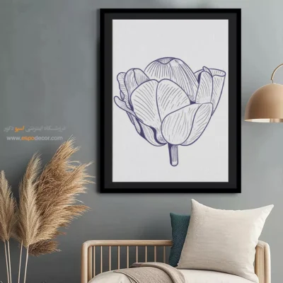 خرید تابلو نقاشی مدرن - آرامش ضروری – تابلو مینیمال آرت - اسپو دکور