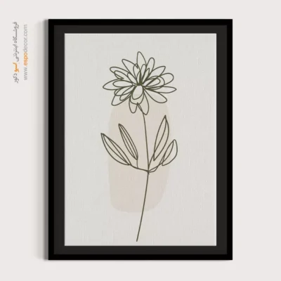 تابلو دکوراتیو مدرن فانتزی - عبارات ظریف – تابلو مینیمال آرت - اسپو دکور