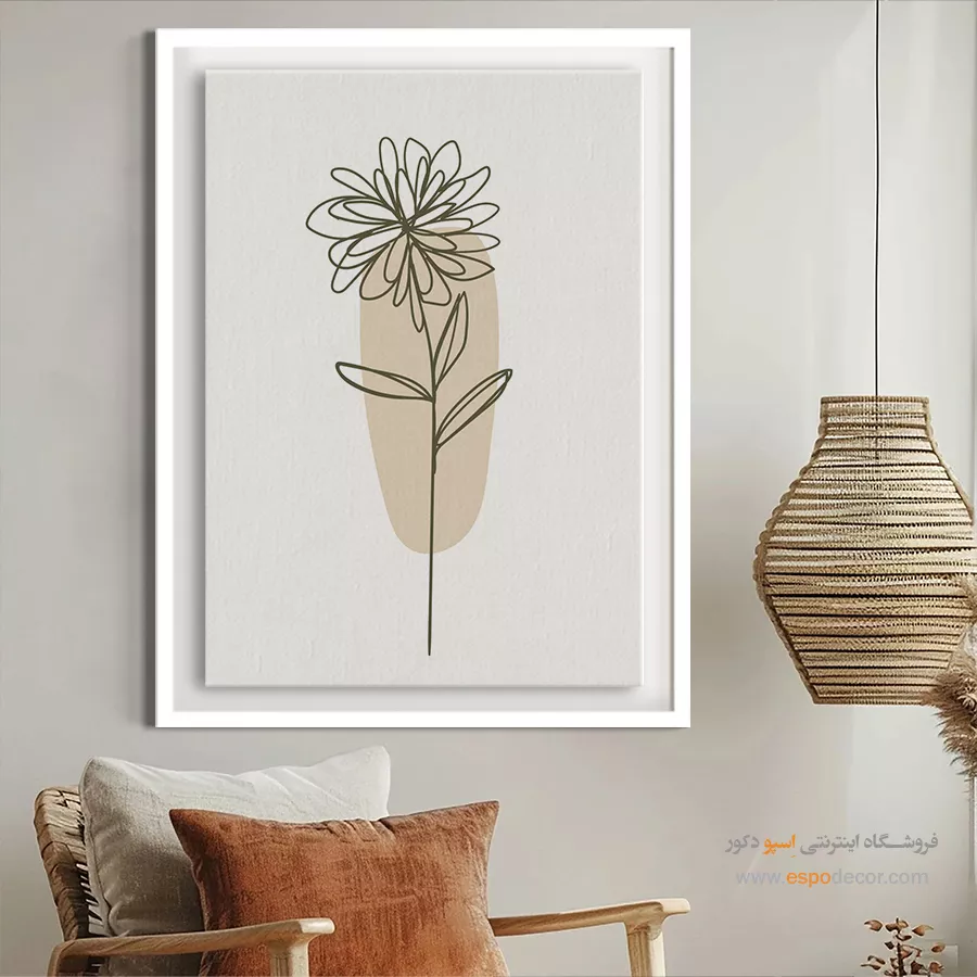 فروش تابلو مدرن - تاثیرات آرام – تابلو مینیمال آرت - اسپو دکور