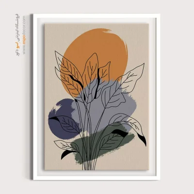 تابلو مدرن - تعالی عرفانی – تابلو مینیمال آرت - اسپو دکور