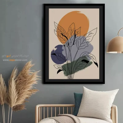 تابلو مدرن - تعالی عرفانی – تابلو مینیمال آرت - اسپو دکور