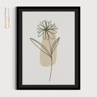 طراحی تابلو مدرن - سادگی حداقلی – تابلو مینیمال آرت - اسپو دکور