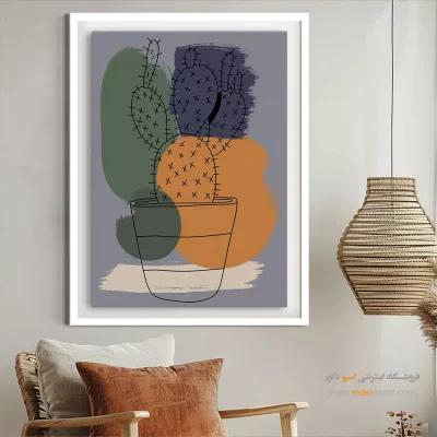 هنر تابلو مدرن - ساختار اتصال – تابلو مینیمال آرت - اسپو دکور