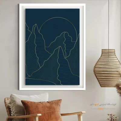 خرید تابلو مدرن - فضاهای آرام – تابلو مینیمال آرت - اسپو دکور