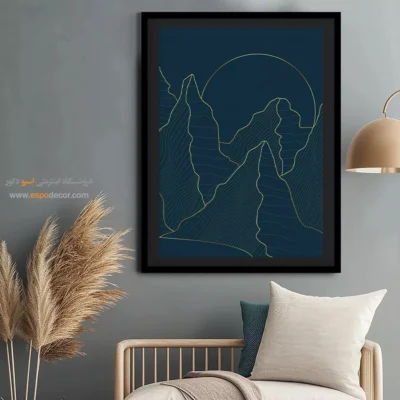 خرید تابلو مدرن - فضاهای آرام – تابلو مینیمال آرت - اسپو دکور