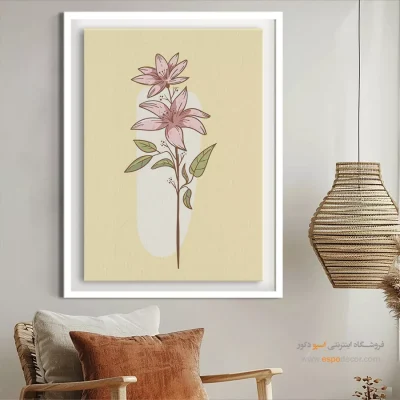 خرید تابلو بوم دکوراتیو مدرن و لوکس - سیلوئت ها – تابلو مینیمال آرت - اسپو دکور