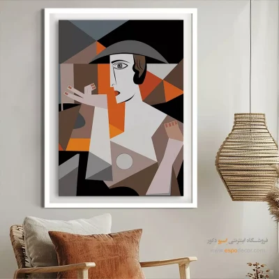 تابلوهای فانتزی مدرن برای تزئین دیوار - پژواک های هماهنگ – تابلو مینیمال آرت - اسپو دکور