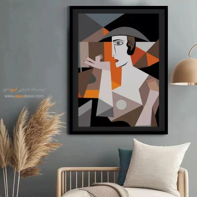 تابلوهای فانتزی مدرن برای تزئین دیوار - پژواک های هماهنگ – تابلو مینیمال آرت - اسپو دکور