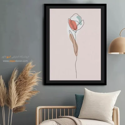 طراحی تابلوهای بوم مدرن - اشکال مقدس – تابلو مینیمال آرت - اسپو دکور