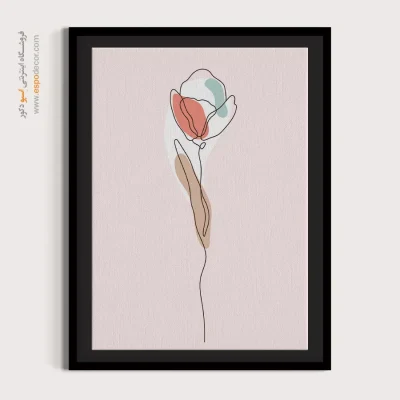 طراحی تابلوهای بوم مدرن - اشکال مقدس – تابلو مینیمال آرت - اسپو دکور