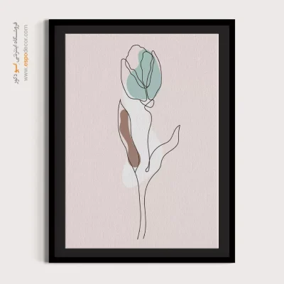 هنر تابلوهای بوم مدرن - ساختار زیبا – تابلو مینیمال آرت - اسپو دکور