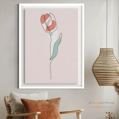 تابلوهای بوم مدرن هنری - تخیل زنده – تابلو مینیمال آرت - اسپو دکور