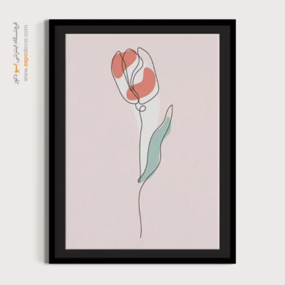 تابلوهای بوم مدرن هنری - تخیل زنده – تابلو مینیمال آرت - اسپو دکور