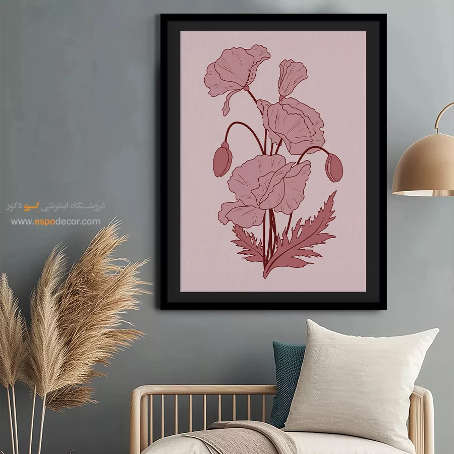 نمایشگاه تابلو بوم مدرن - ظرافت در سکون – تابلو مینیمال آرت - اسپو دکور