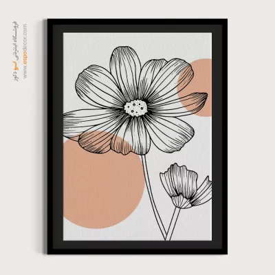 آثار تابلو بوم مدرن - شبکه کاری – تابلو مینیمال آرت - اسپو دکور