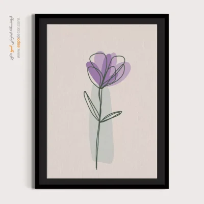 خرید آنلاین تابلو پذیرایی مدرن - ملودی های دلنشین – تابلو مینیمال آرت - اسپو دکور