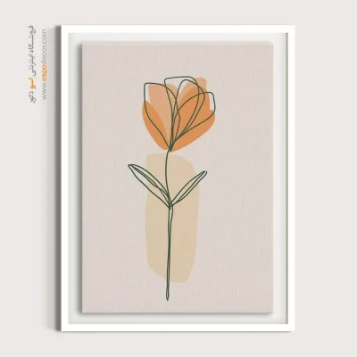 خرید تابلو پذیرایی مدرن با طرح‌ها و رنگ‌های جذاب - الگوهای زیبا – تابلو مینیمال آرت - اسپو دکور