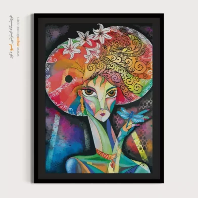 خرید تابلو پذیرایی مدرن - تقارن کره – تابلو مینیمال آرت - اسپو دکور