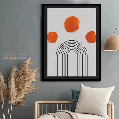 خرید آنلاین تابلوهای بوم - چیدمان – تابلو مینیمال آرت - اسپو دکور