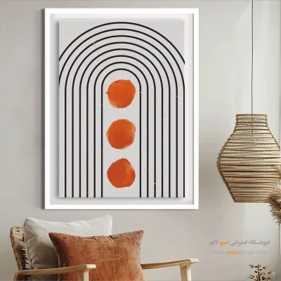 تابلو بوم مدرن برای تزیین دیوارها - دیدگاه های مینیمالیستی – تابلو مینیمال آرت - اسپو دکور