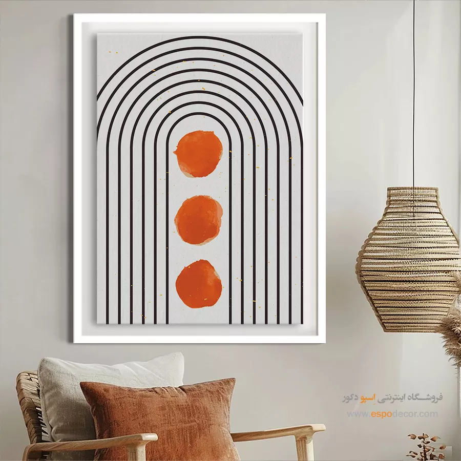 تابلو بوم مدرن برای تزیین دیوارها - دیدگاه های مینیمالیستی – تابلو مینیمال آرت - اسپو دکور