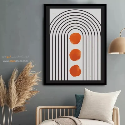 تابلو بوم مدرن برای تزیین دیوارها - دیدگاه های مینیمالیستی – تابلو مینیمال آرت - اسپو دکور