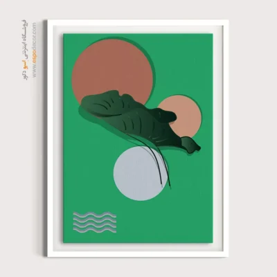 خرید تابلو بوم مدرن با طرح‌ها و رنگ‌های طبیعی - مدیتیشن های هندسی – تابلو مینیمال آرت - اسپو دکور