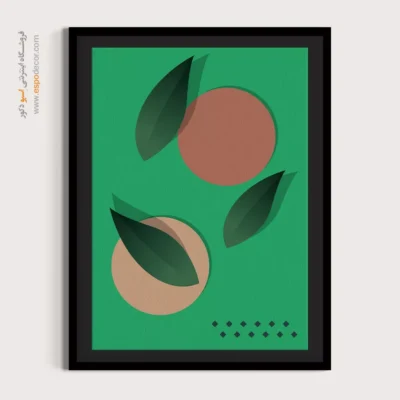 خرید تابلو بوم مدرن با کیفیت بالا و قیمت مناسب - ظرافت در سکوت – تابلو مینیمال آرت - اسپو دکور