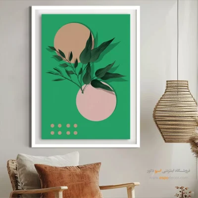 خرید تابلو برای پذیرایی - بافندگی – تابلو مینیمال آرت - اسپو دکور