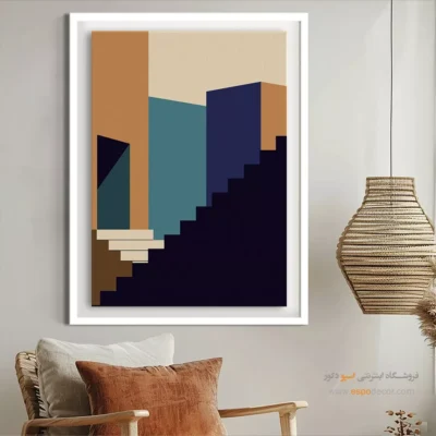 آدرس خرید تابلو - مهتاب – تابلو مینیمال آرت - اسپو دکور