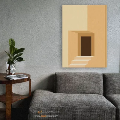 تابلو مخصوص کافی شاپ - بخش های پیکربندی – تابلو مینیمال آرت - اسپو دکور