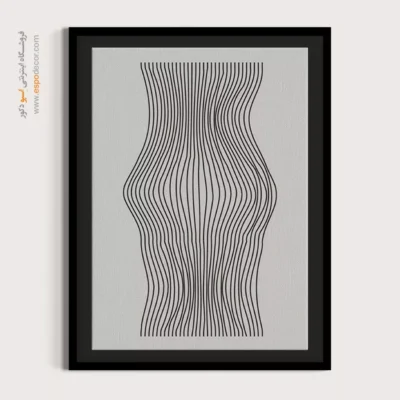 تابلو بوم چاپی - تعادل هنرمندانه – تابلو مینیمال آرت - اسپو دکور