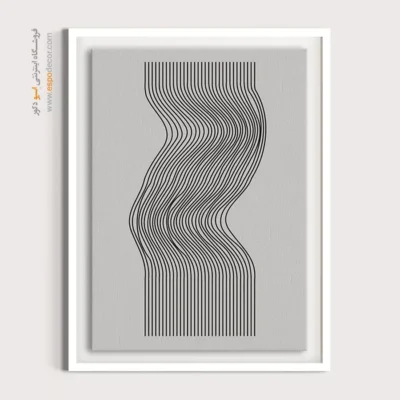 خرید تابلو بوم مناسب اتاق دختران - تفاسیر آرام – تابلو مینیمال آرت - اسپو دکور