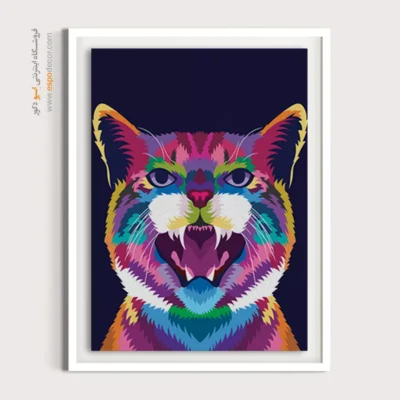 خرید تابلو بوم مناسب اتاق خواب - پژواک نرم – تابلو مینیمال آرت - اسپو دکور