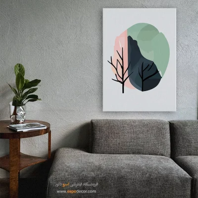 تابلو نقاشی رنگ روغن مدرن