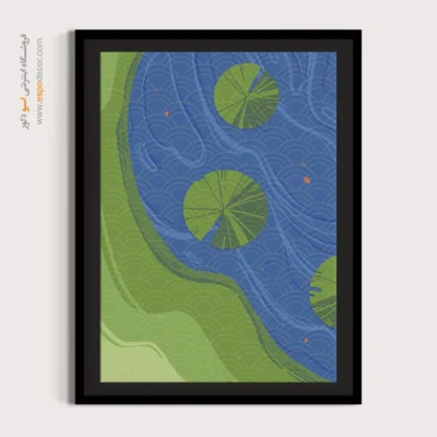 خرید تابلوهای دکوراتیو مدرن با ارزش هنری - طراحی مستطیل – تابلو مینیمال آرت - اسپو دکور