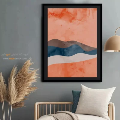 طراحی شگفت‌انگیز تابلوهای فانتزی مدرن - ساختار هارمونی – تابلو مینیمال آرت - اسپو دکور