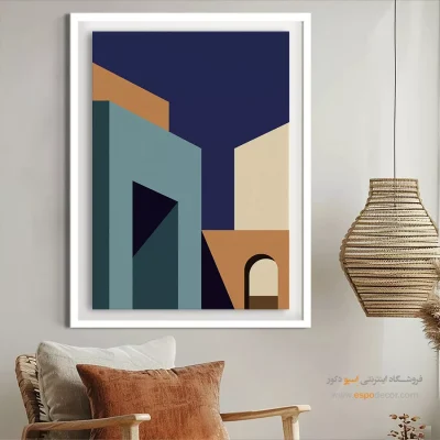 هنر بی‌نظیر تابلوهای فانتزی مدرن - بازگشت – تابلو مینیمال آرت - اسپو دکور