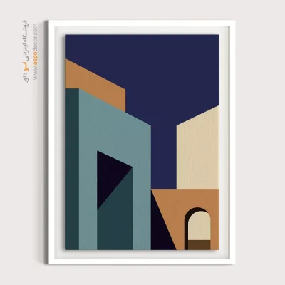 هنر بی‌نظیر تابلوهای فانتزی مدرن - بازگشت – تابلو مینیمال آرت - اسپو دکور