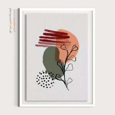 خرید مدل‌های تابلوهای فانتزی مدرن - سرنادهای در حال تکامل – تابلو مینیمال آرت - اسپو دکور