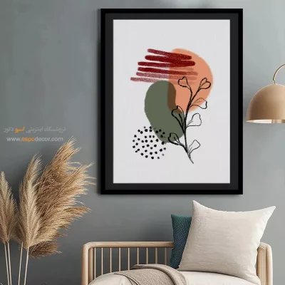 خرید مدل‌های تابلوهای فانتزی مدرن - سرنادهای در حال تکامل – تابلو مینیمال آرت - اسپو دکور