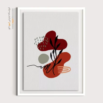 خرید اینترنتی تابلوهای فانتزی مدرن - رنگ های آرام – تابلو مینیمال آرت - اسپو دکور