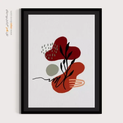 خرید اینترنتی تابلوهای فانتزی مدرن - رنگ های آرام – تابلو مینیمال آرت - اسپو دکور