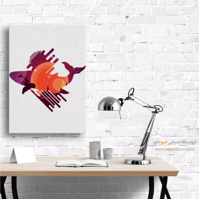 آرام – تابلو مینیمال آرت - تابلوهای فانتزی مدرن با جزئیات خیرهکننده - اسپو دکور