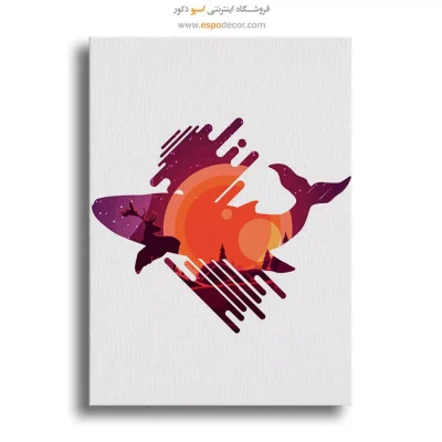 آرام - تابلو مینیمال آرت