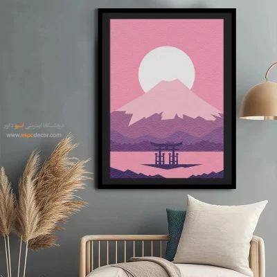 خرید تابلو بوم مدرن خلاقانه - سیستم – تابلو مینیمال آرت - اسپو دکور