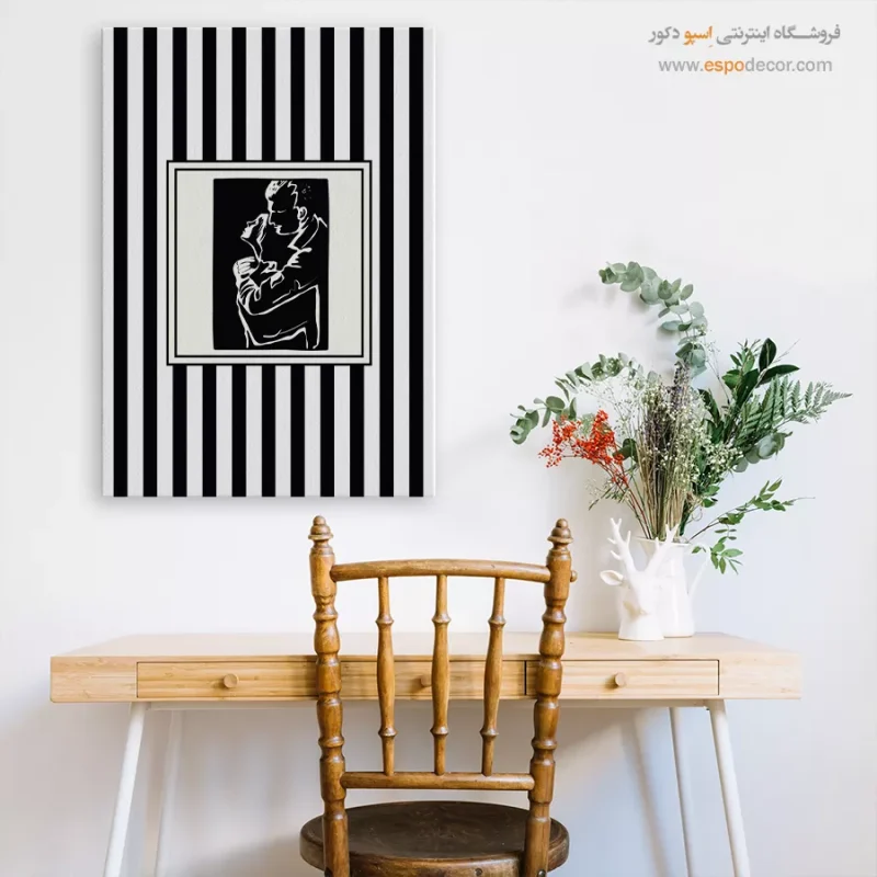 تابلو مینیمال تم مشکی - Image 7