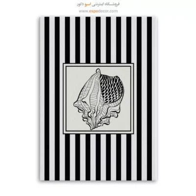 تابلو مینیمال تم مشکی - اسپو دکور