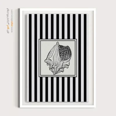 تابلو مینیمال تم مشکی - اسپو دکور