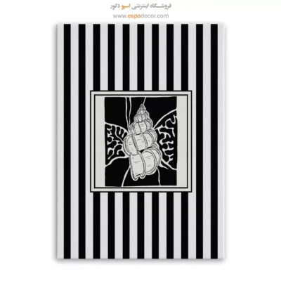 تابلو مینیمال تم مشکی - اسپو دکور